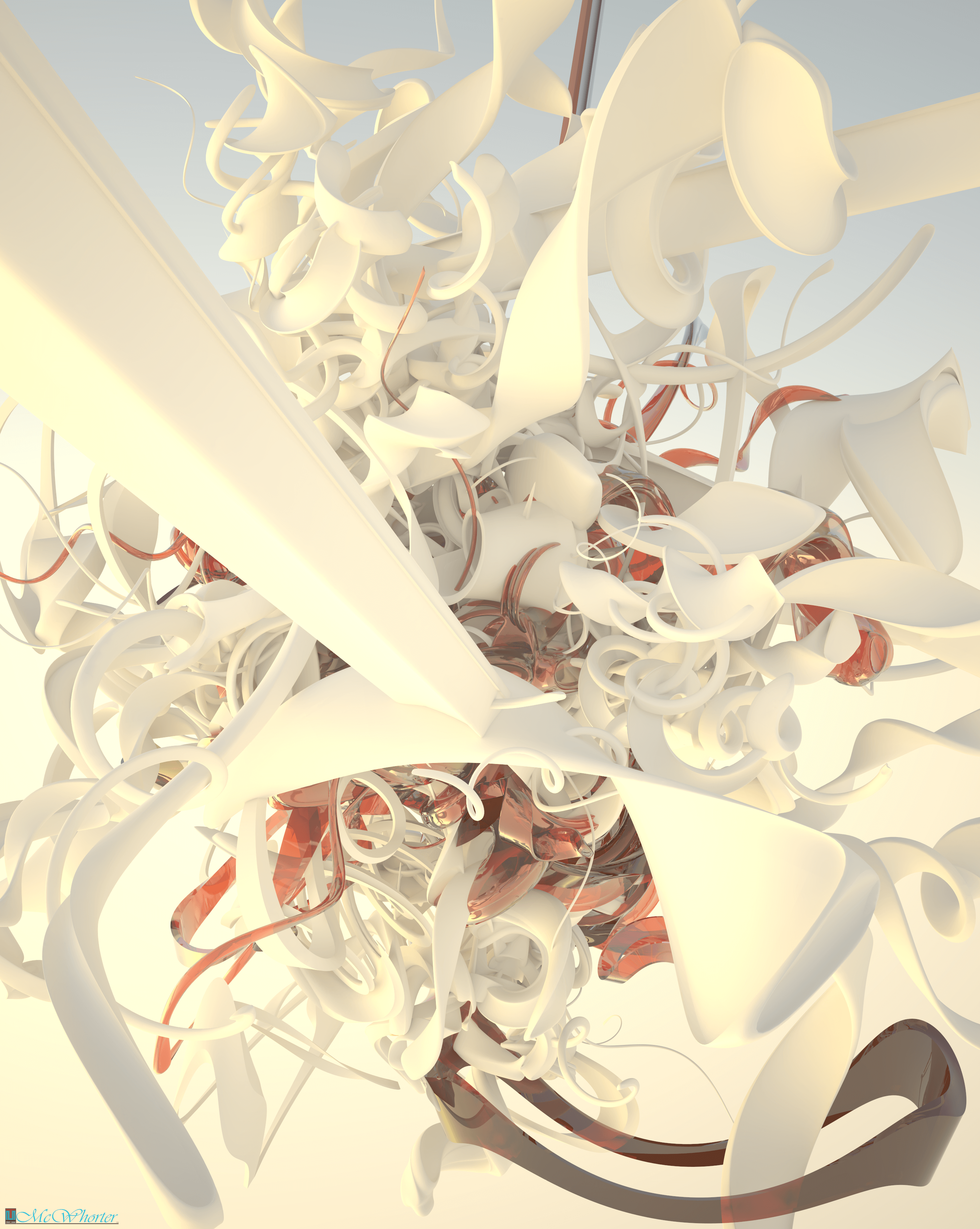 Perfect Chaos 3D Render, Digital Art by wmcwhorter