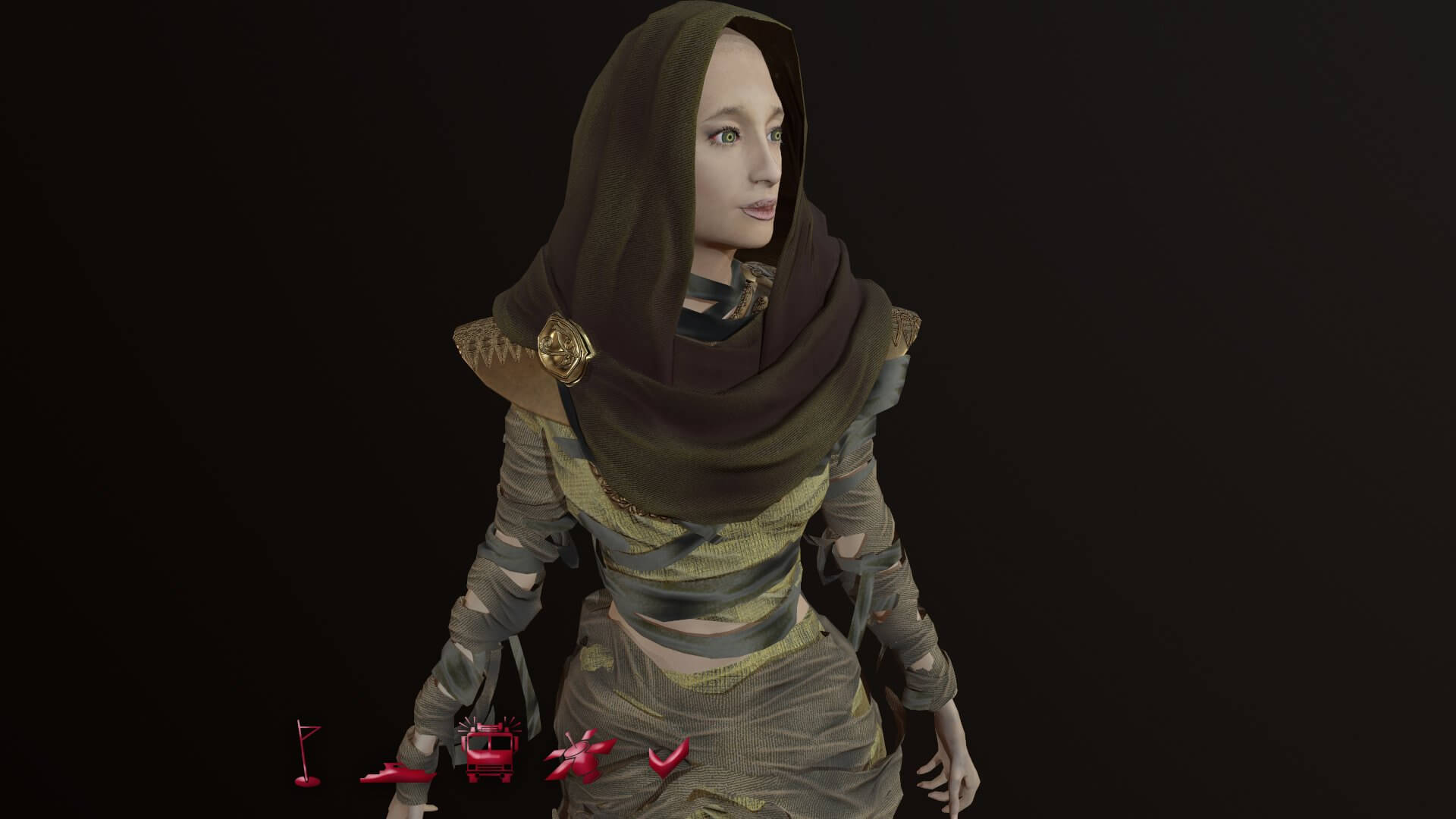 mummy-girl-3d-model-by-wofka
