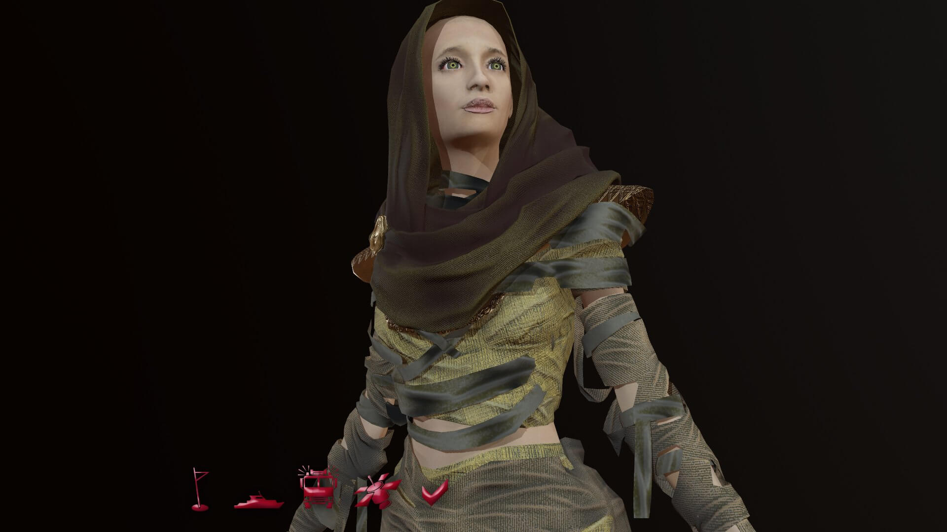 mummy-girl-3d-model-by-wofka