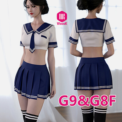 dForce WUK JK Style Uniform for Genesis 9 8 and 8.1 Female