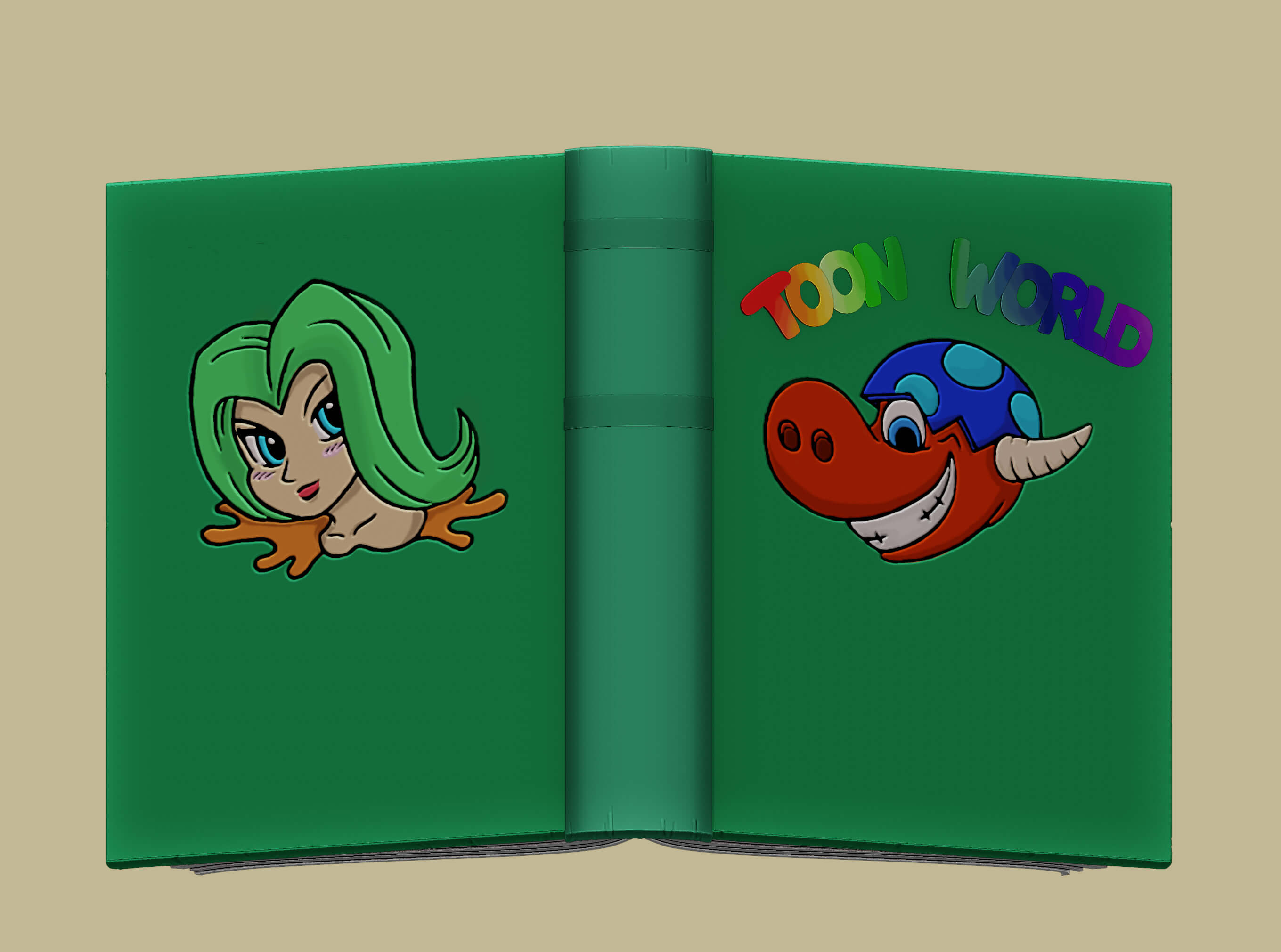 BlueEyes Toon Dragon Yugioh 3D Print Model by Wsonuchiha3D