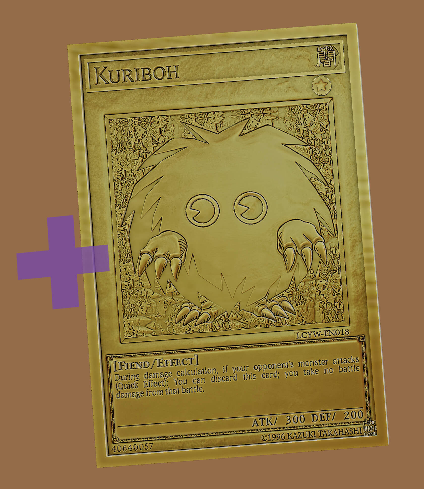 Kuriboh Yugioh 3D Print Model by Wsonuchiha3D