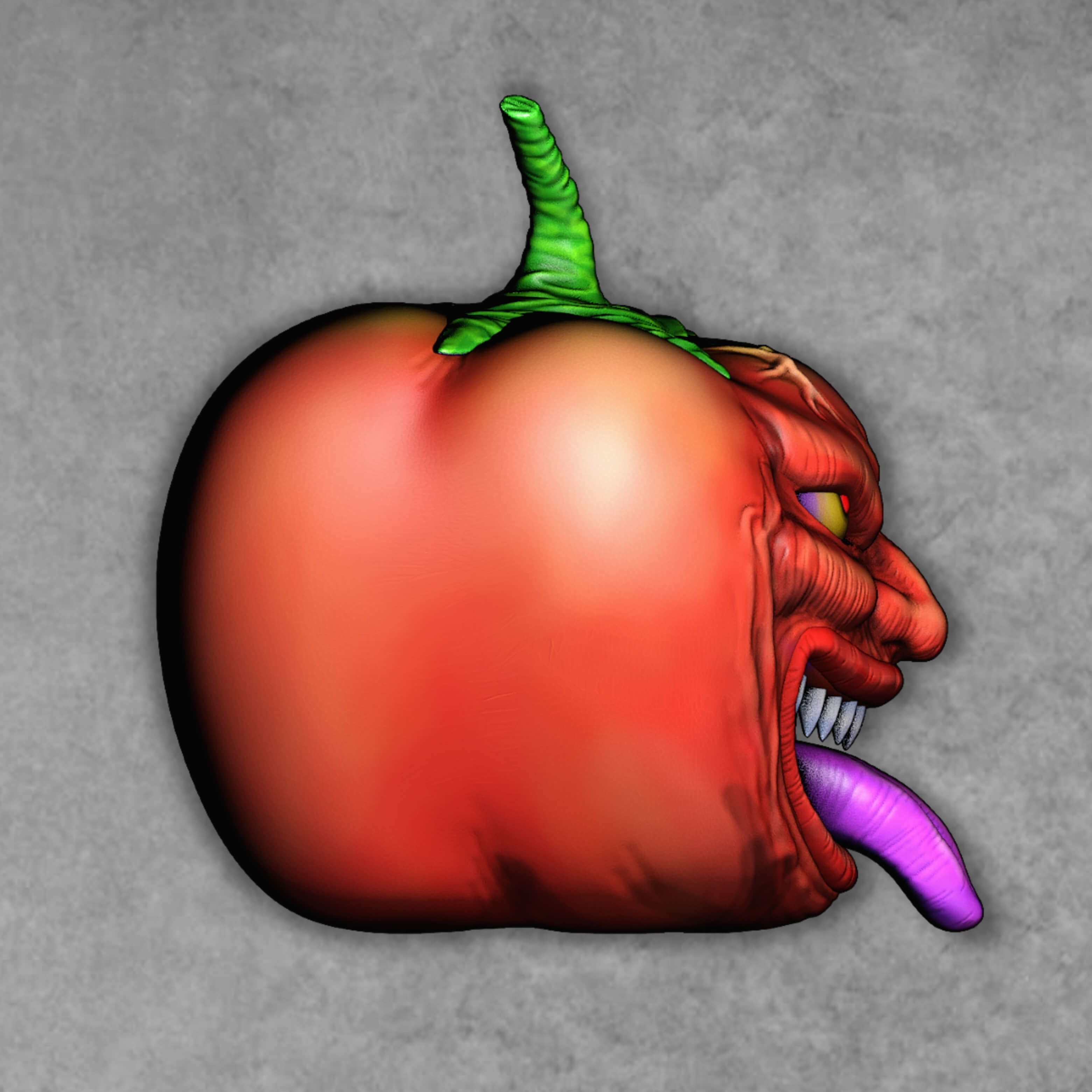 Mystic Tomato YuGiOh 3D Model by Wsonuchiha3D