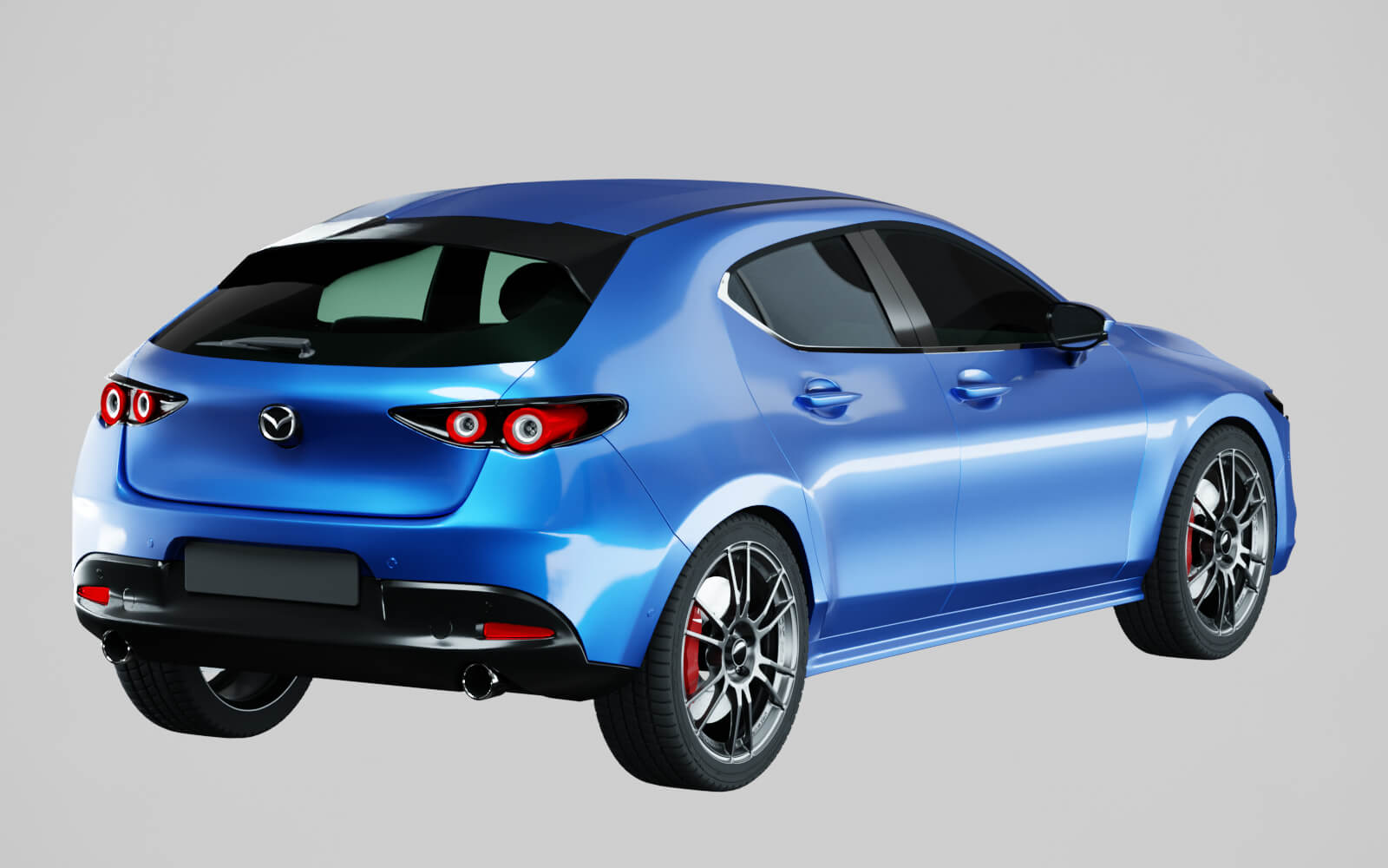 Mazda 3 Hatchback 2019 3D Model By Xai0