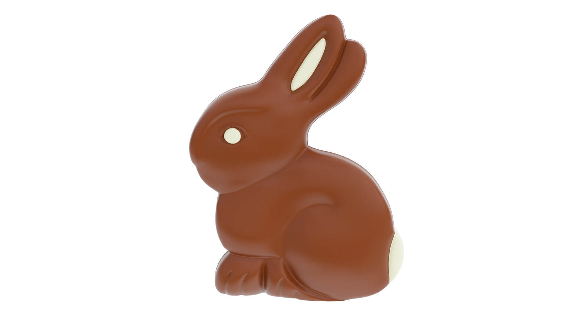 Easter Chocolate Bunny - 3D Model by Xandra Fox