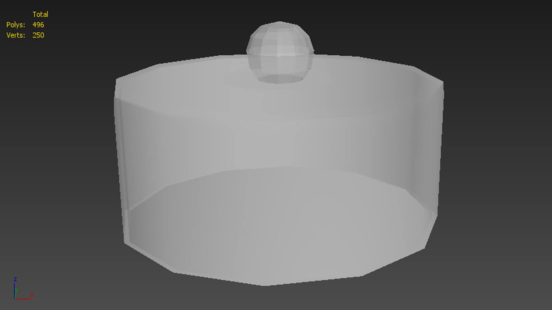 Glass Dome 3D Model by Xandra Fox