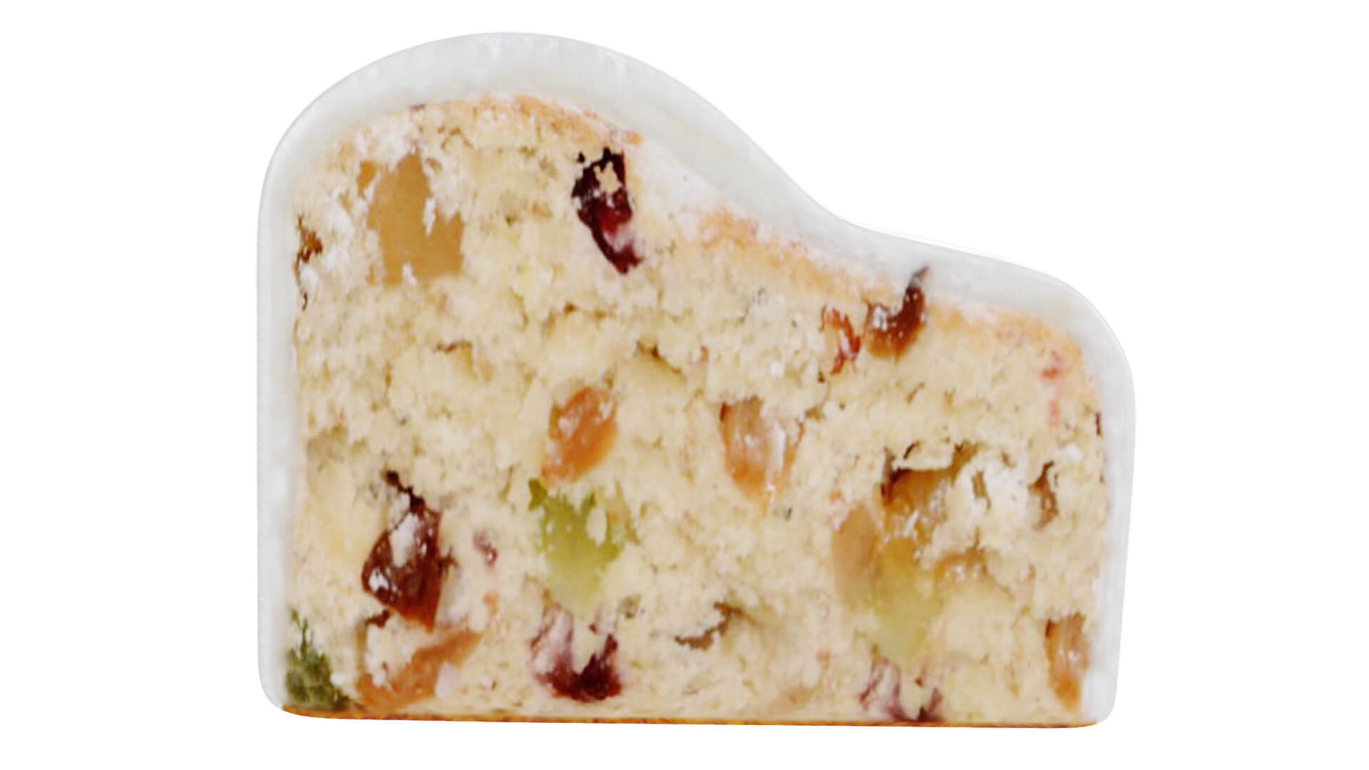 Raisin Loaf Cake Slice - 3D Model by Xandra Fox