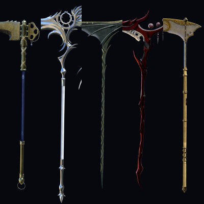 BDO Sorceress Scythes 1