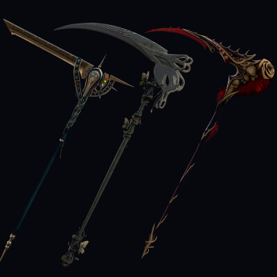 BDO Sorceress Scythes 3