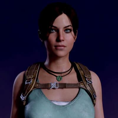COD MW2 Lara Croft for G8F
