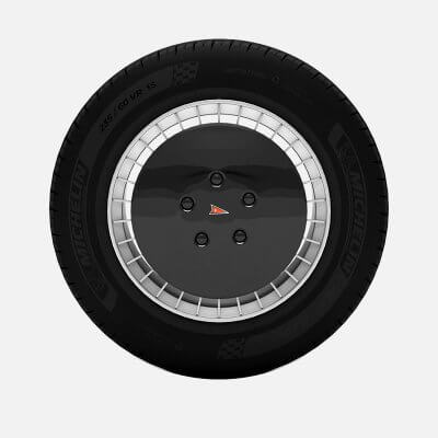 Knight Rider Wheel - 3D Model by xnastudios