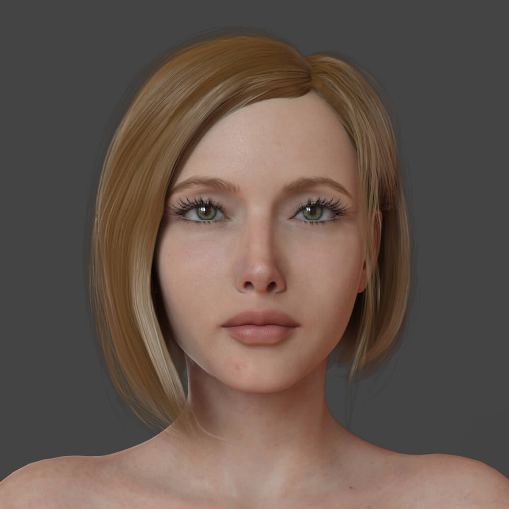 Wife Face Morph Free Daz Content by XR71