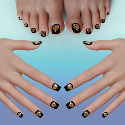 Queen of Spades Nails for G8F by XR71
