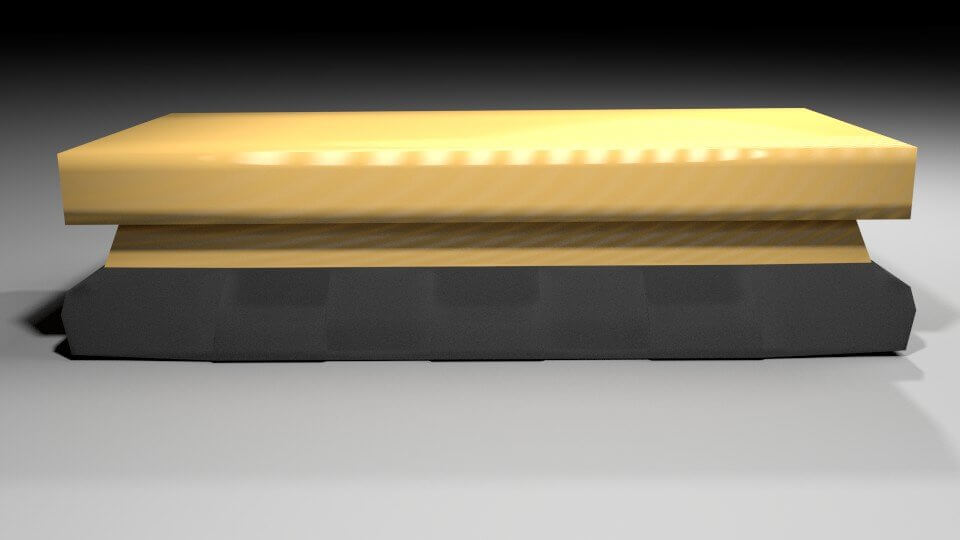 Chalkboard Eraser 3D Model by Xtreme Studio