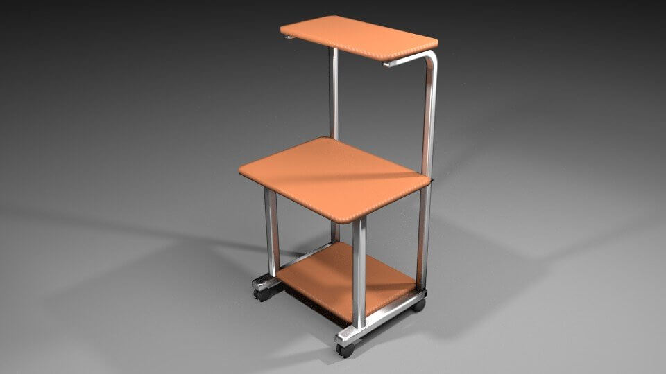 Computer Table 2 - 3D Model by Xtreme Studio