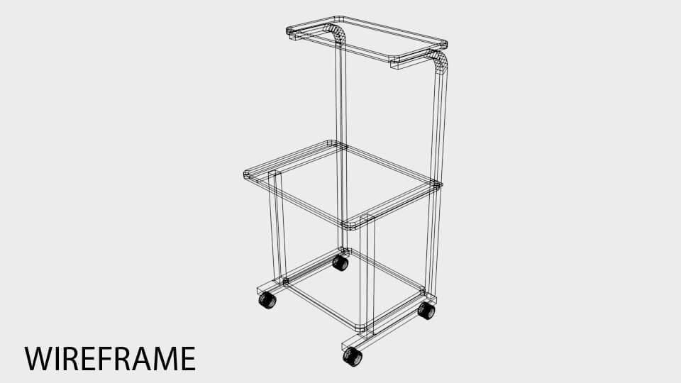 Computer Table 2 - 3D Model by Xtreme Studio