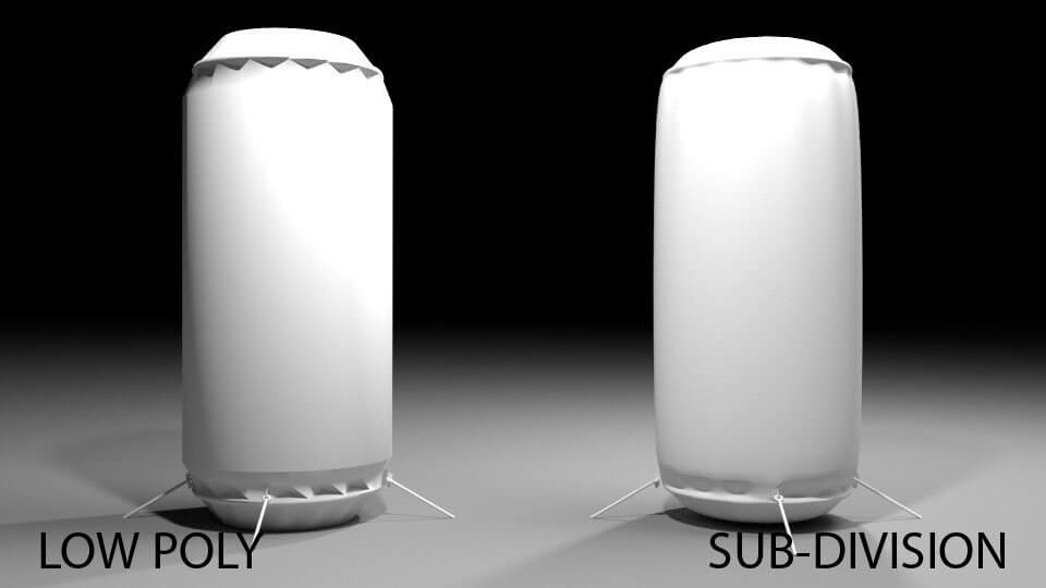 Inflatable Paintball Bunker Giant Can 3D Model by Xtreme Studio