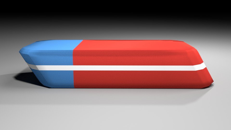 Pen Eraser 3D Model by Xtreme Studio