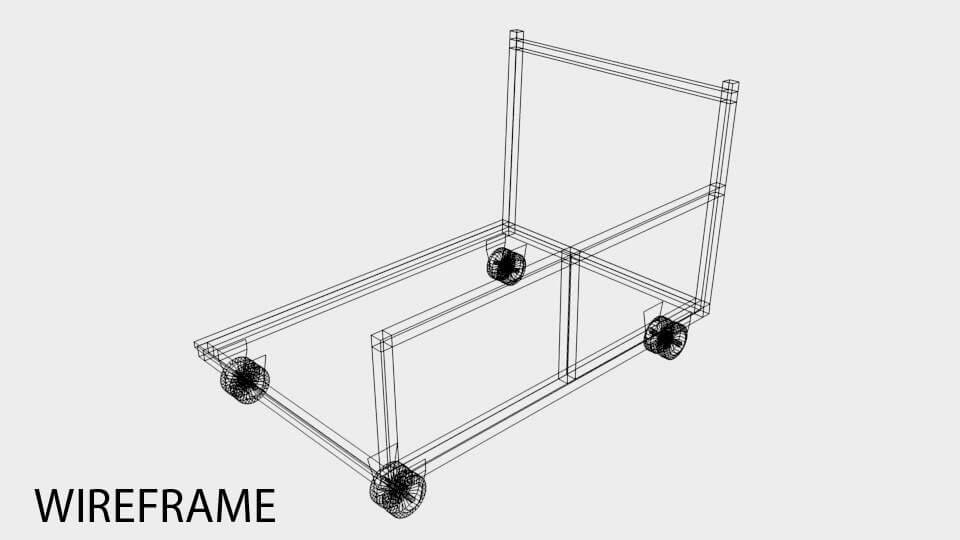 Trolley 5 3D Model by Xtreme Studio