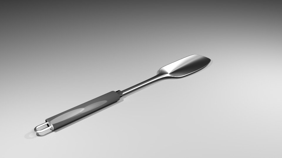 Utensil Spatula 3D Model by Xtreme Studio