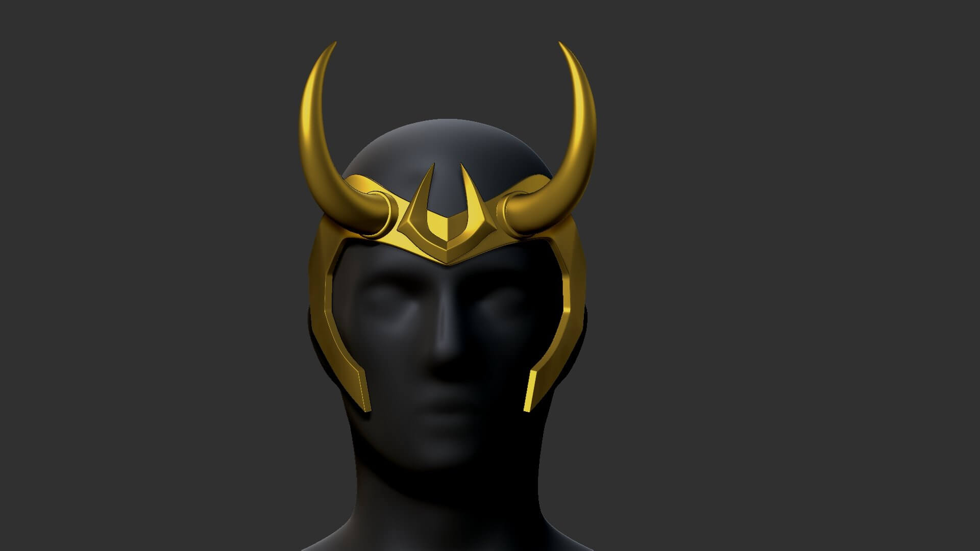 Loki Horns 3D Print Model by yash deval