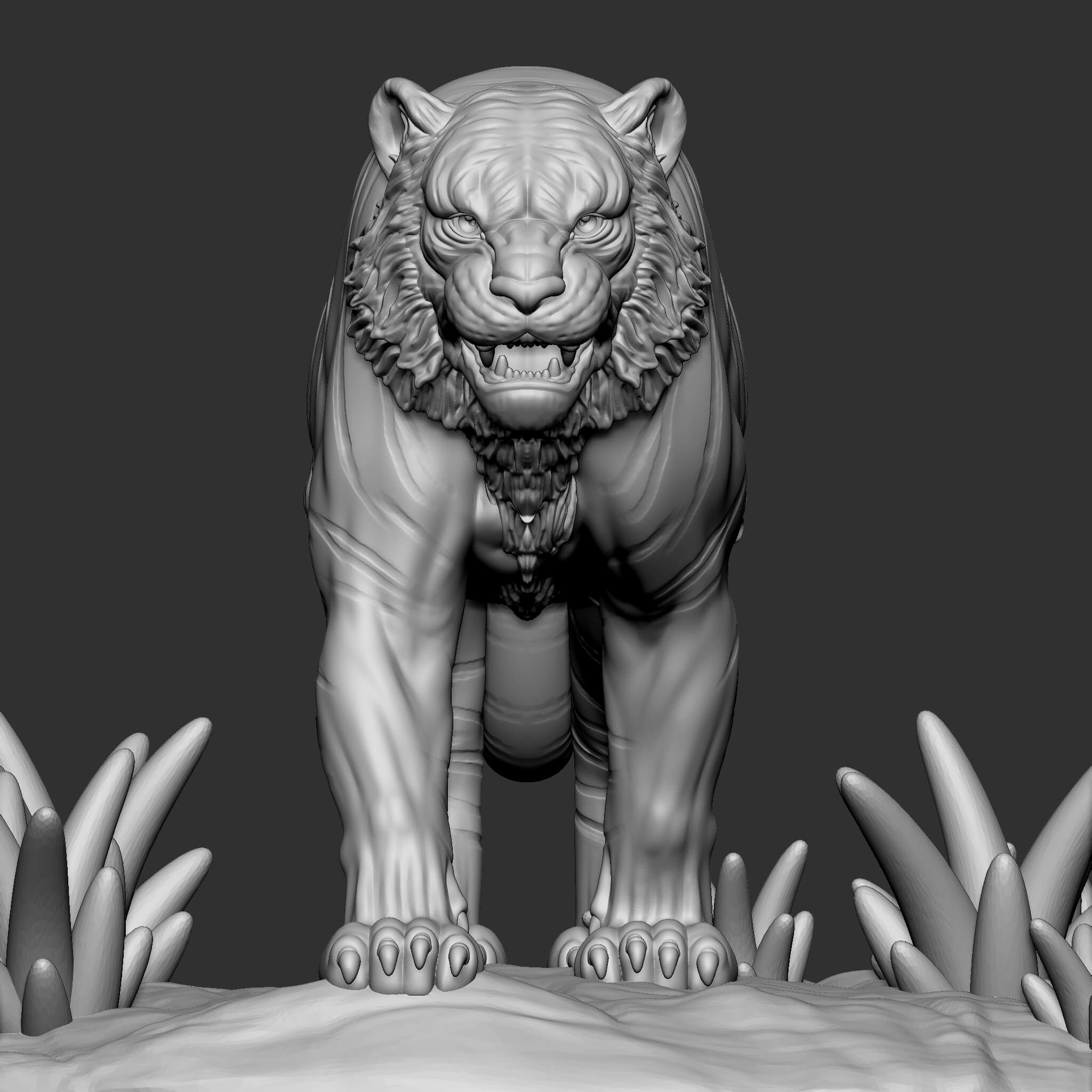 Tiger 3d print model by ydstudio96