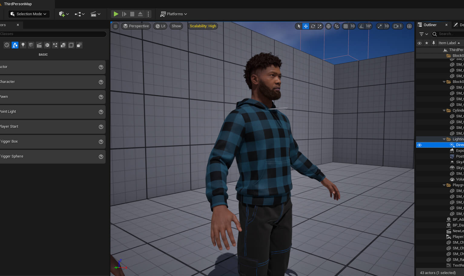Pixelhair Blender and Unreal Hairstyle - Mohawk Fade 0211 3D Model by ...