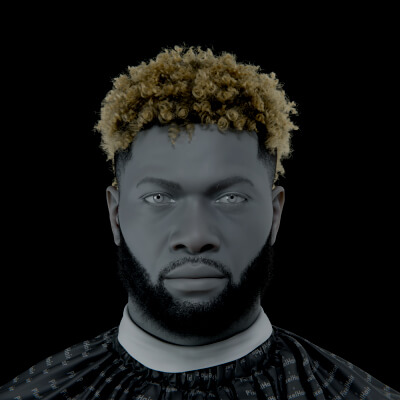 Pixelhair Blender and Unreal Hairstyle - Mohawk Fade 0211 3D Model by ...