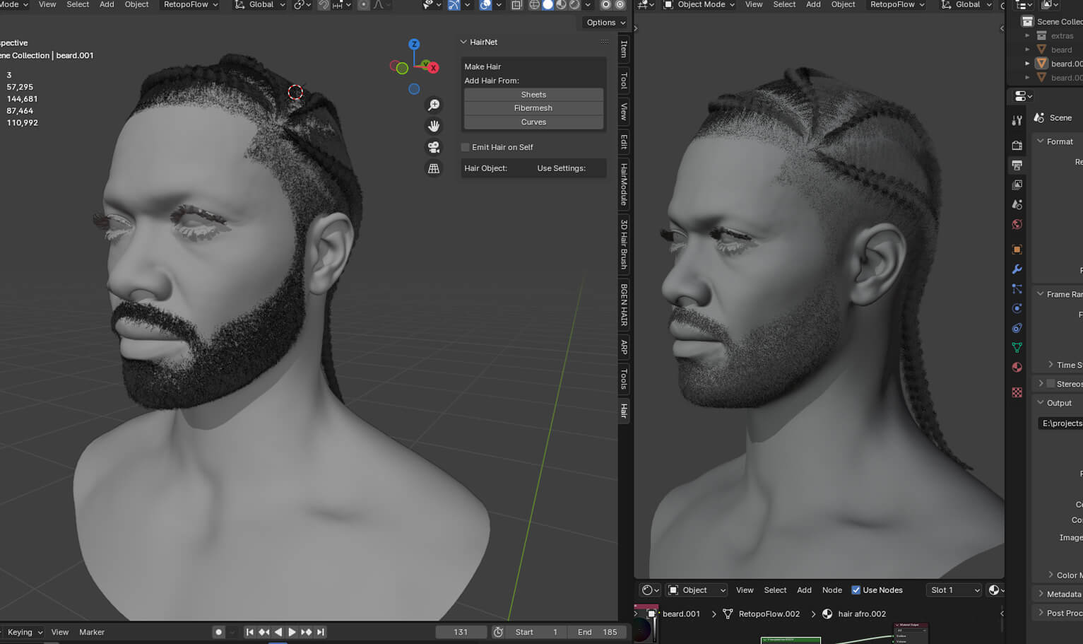 Pixelhair Hairstyle - Braids 007 3D Model by Yelzkizi