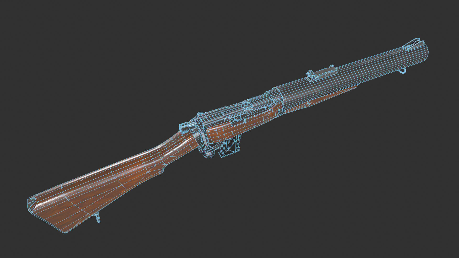 Delisle Commando 3D Model by yndelmund