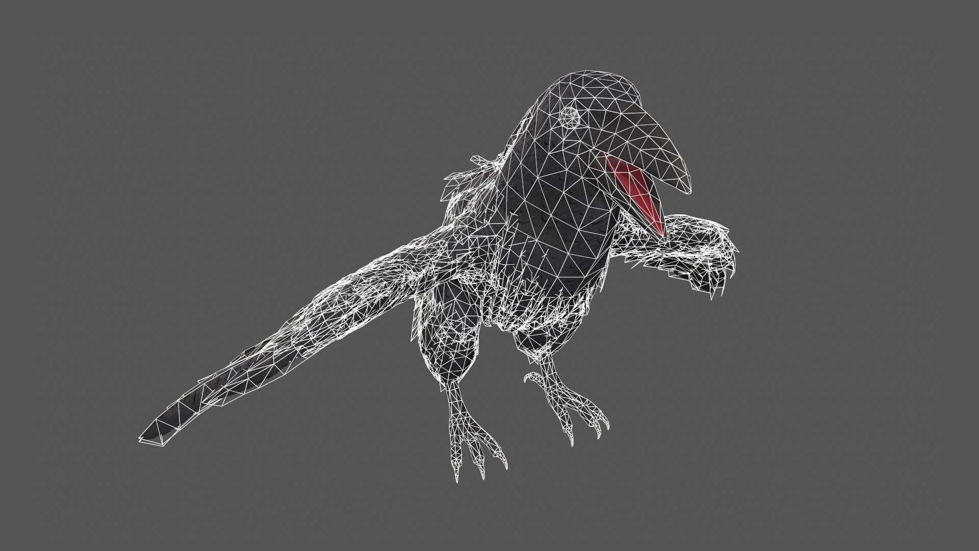 Raven - 3D Model by yn-delmund