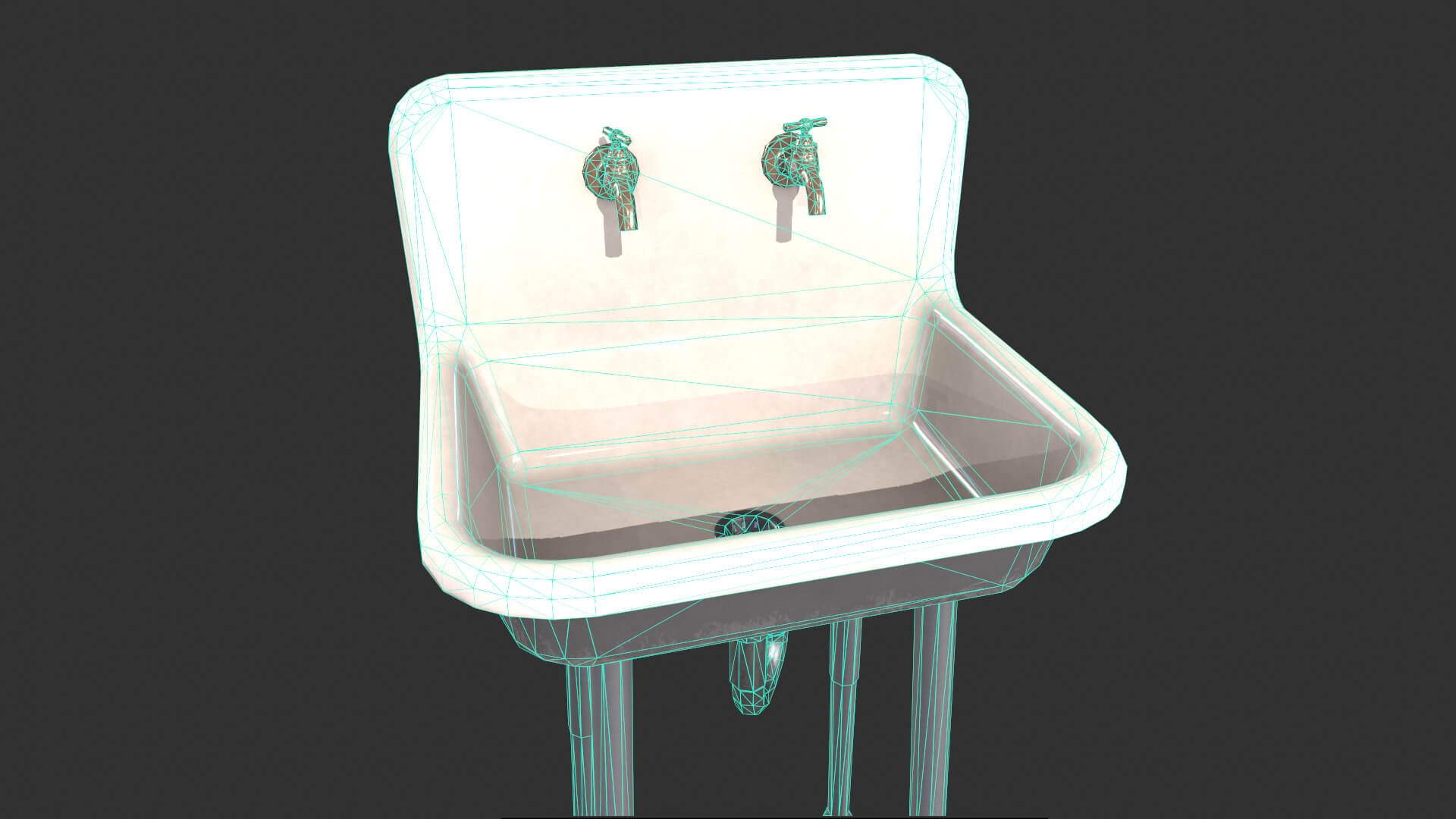 Vintage Sink - 3D Model by yn-delmund