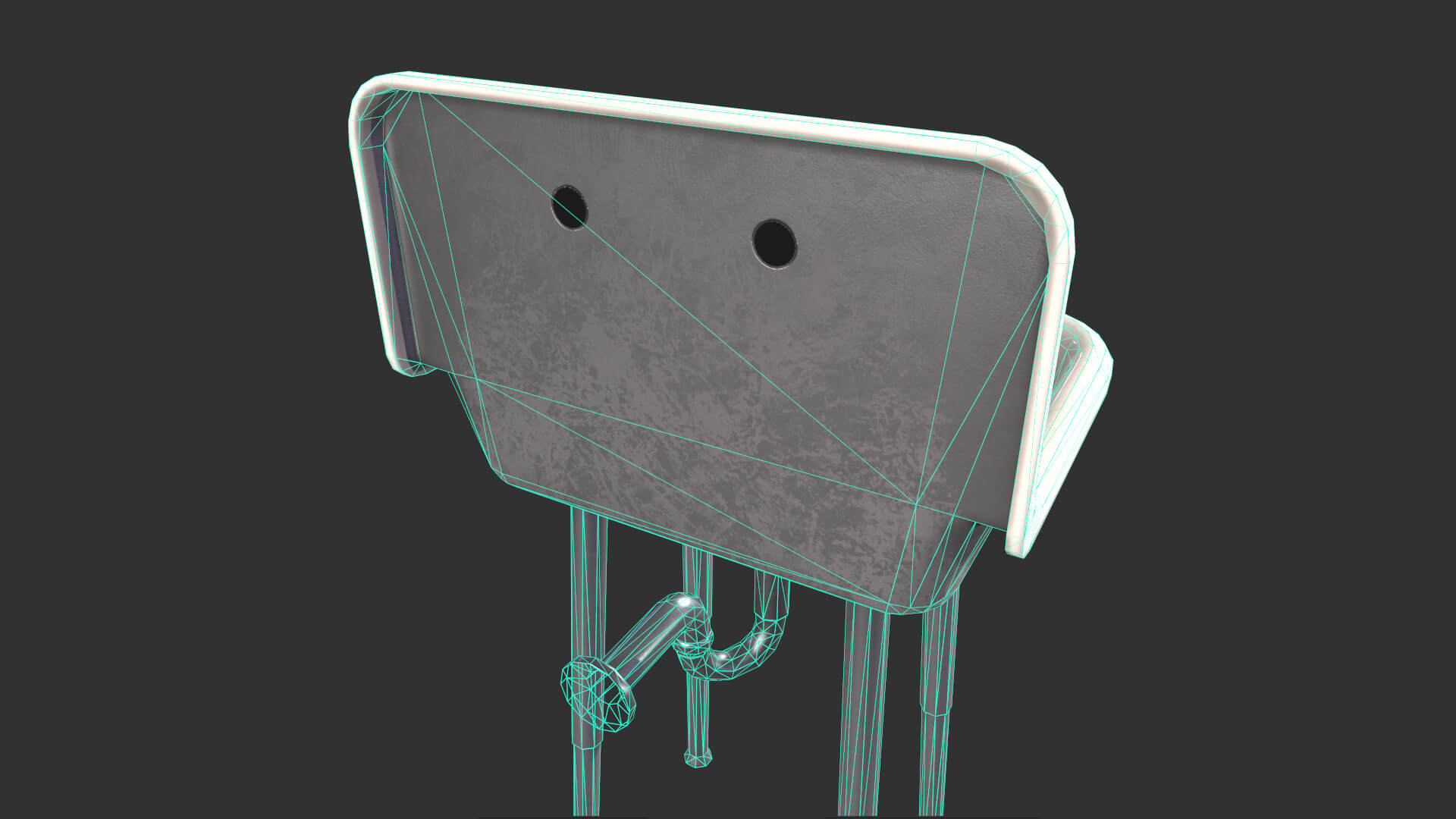 Vintage Sink - 3D Model by yn-delmund