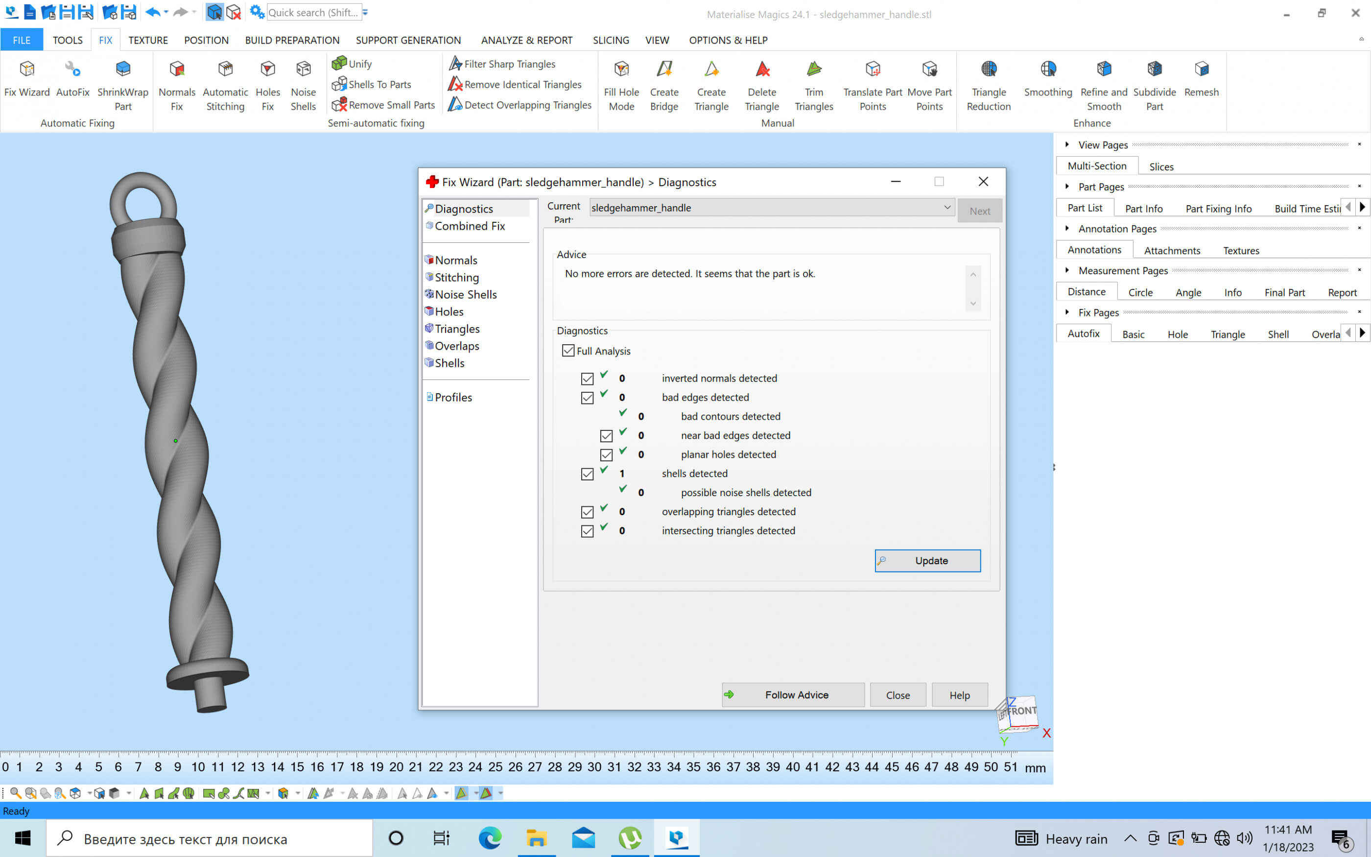 Sledgehammer Pendant 3D Print Model by Yurecs