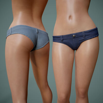 Denim Pants for Genesis 9 by YuriBarinov