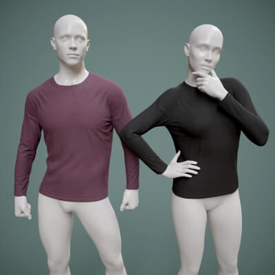 Longsleeve for Genesis 9 by YuriBarinov