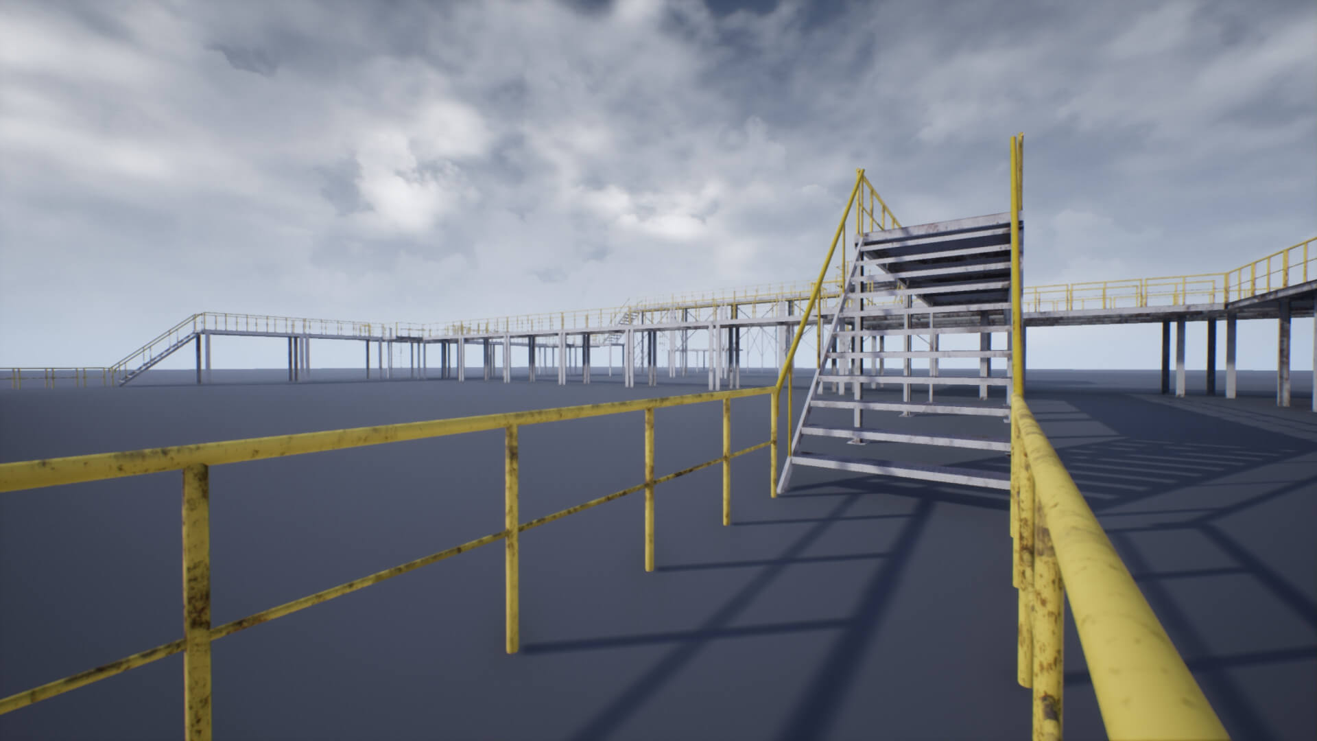Modular Industrial Platform - 3D Model by YuriBarinov
