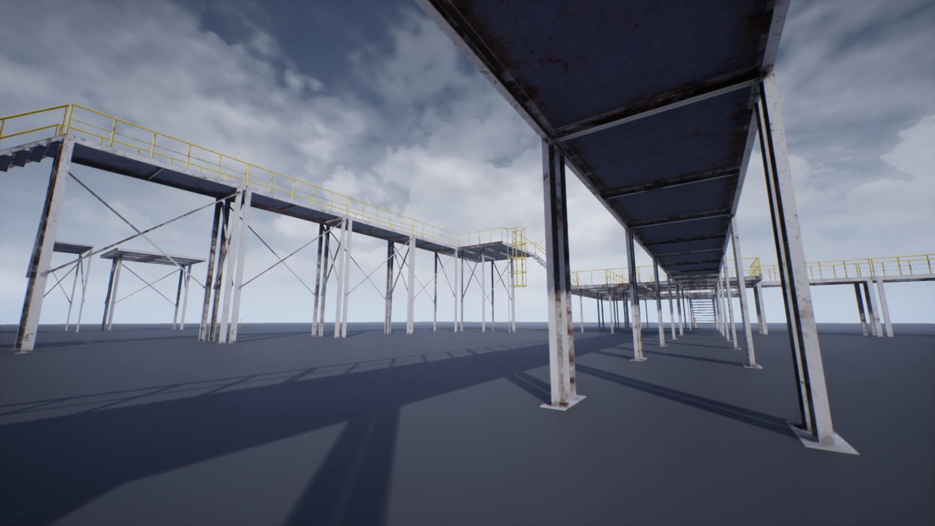 Modular Industrial Platform - 3D Model by YuriBarinov