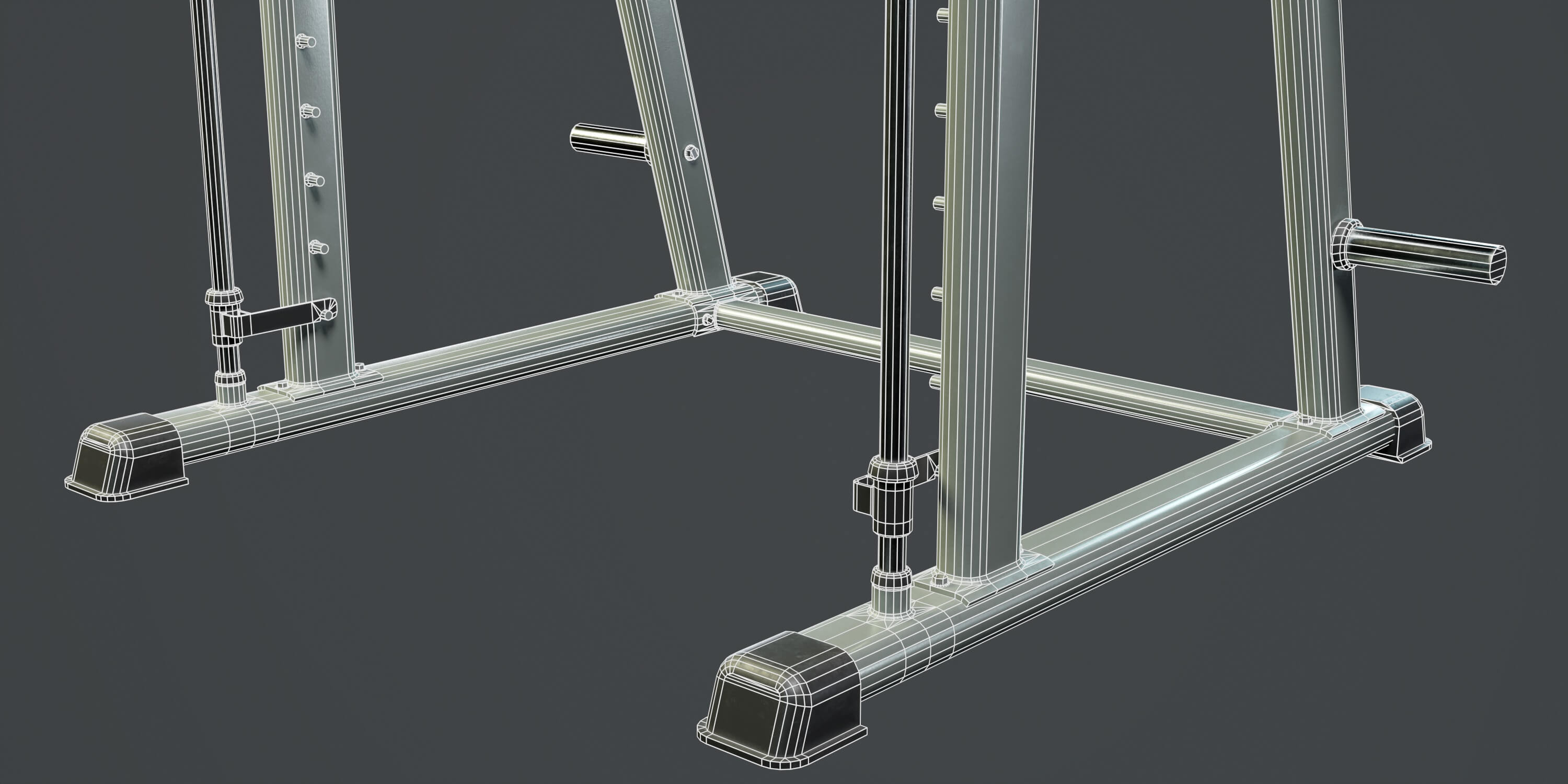 Smith Machine PBR - 3D Model by YuriBarinov
