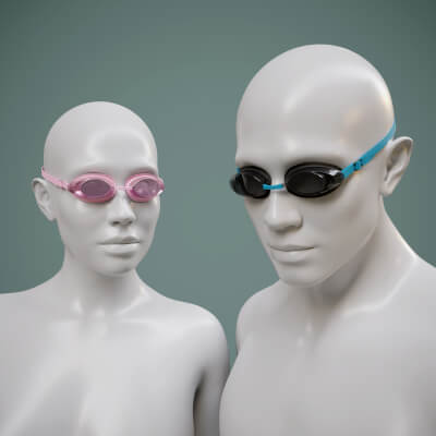 Swim Goggles for Genesis 9 by YuriBarinov