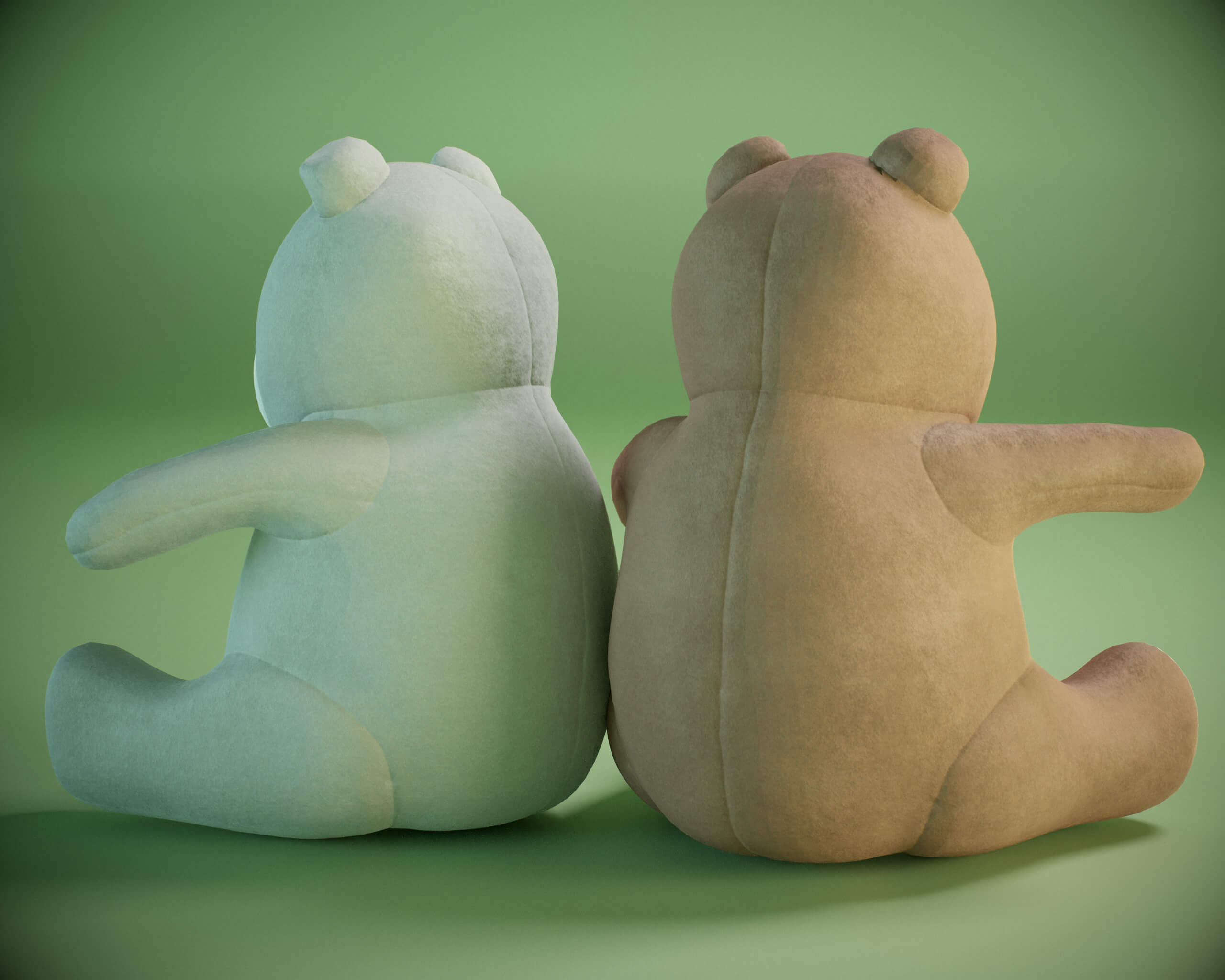 Teddy Bear Toy - 3D Model by YuriBarinov 