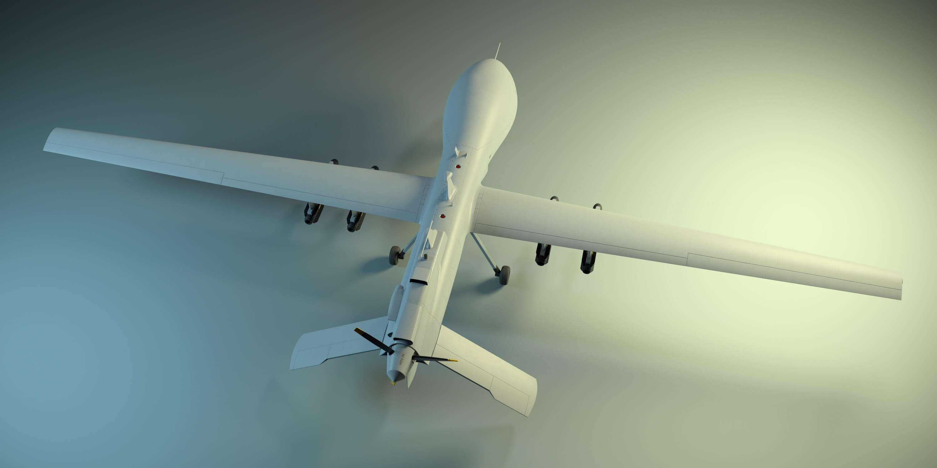UAV MQ1C Gray Eagle PBR 3D