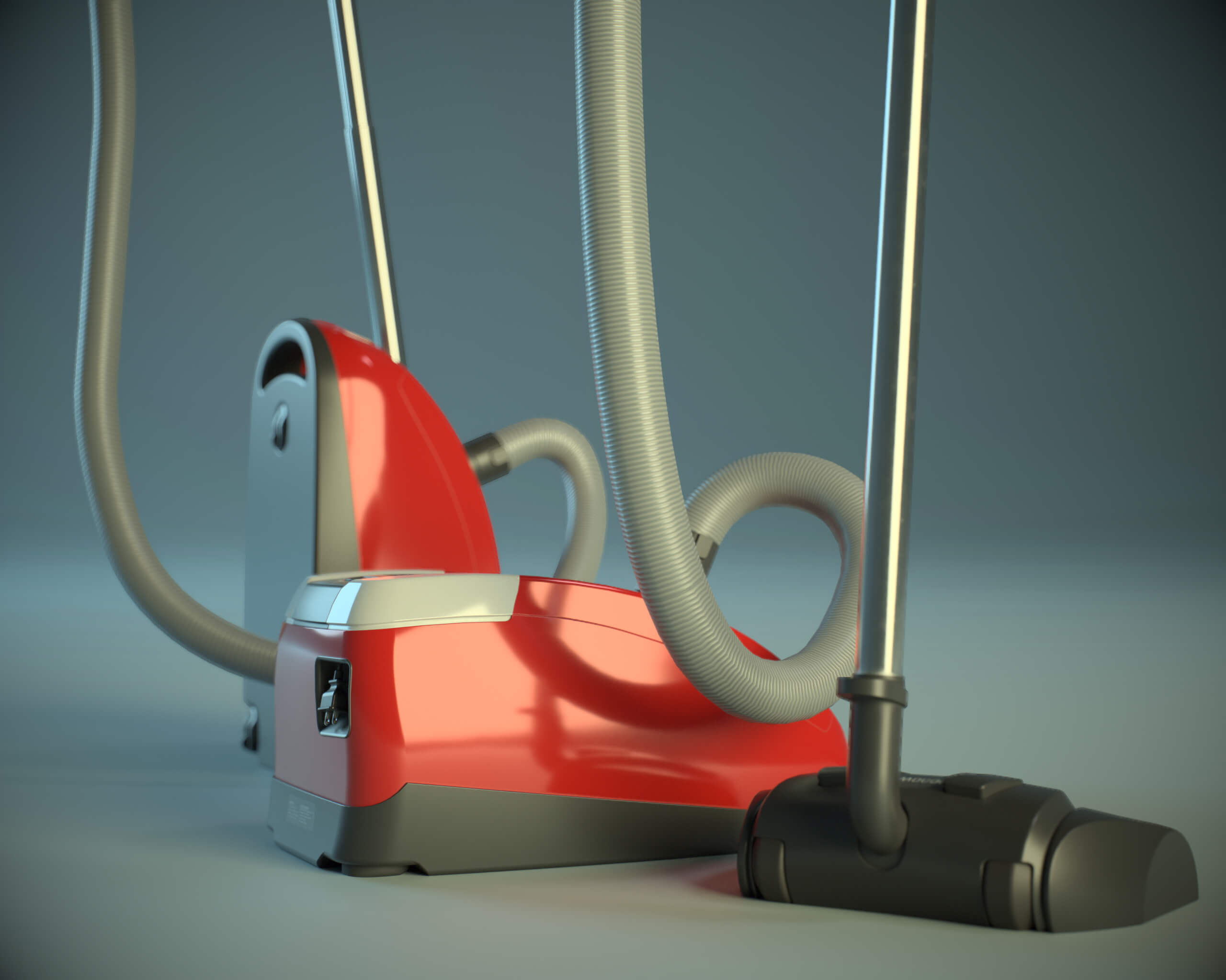 Vacuum Cleaner PBR - 3D Model by YuriBarinov
