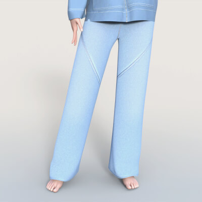 YYX Arcline Wide Denim Pants for Genesis 9