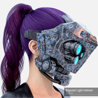 Bayonet Light Helmet by zakiel29