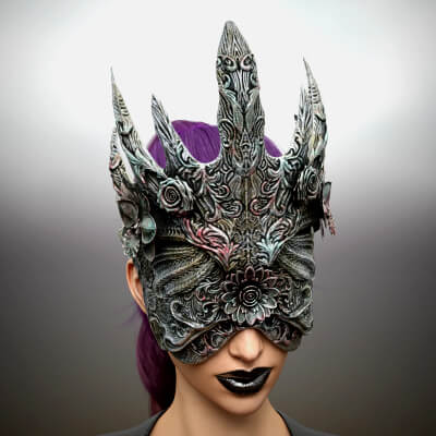 The Thorn Oracle Mask