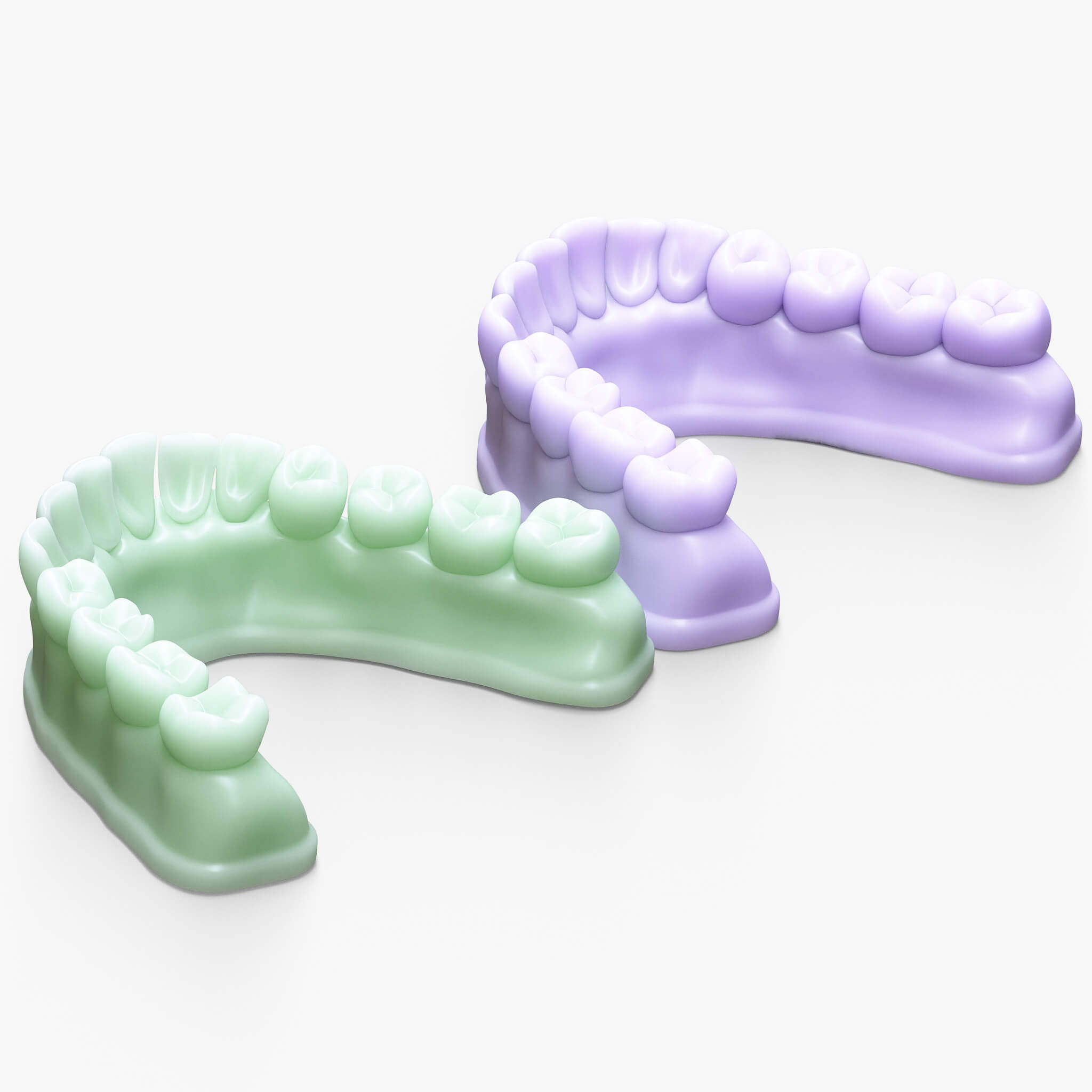 Dentures Mold 3D Model by zames1992d