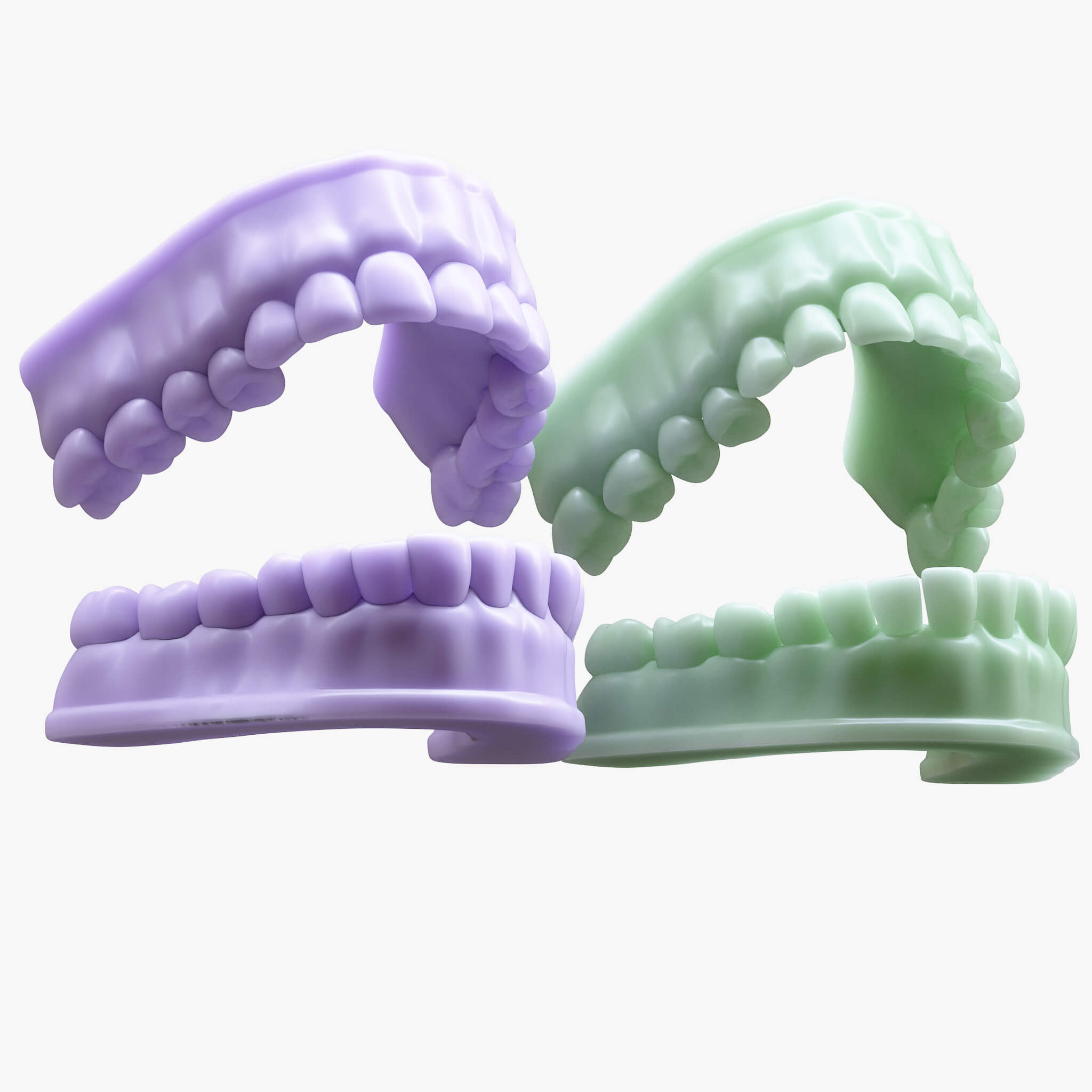 Dentures Mold 3D Model by zames1992d