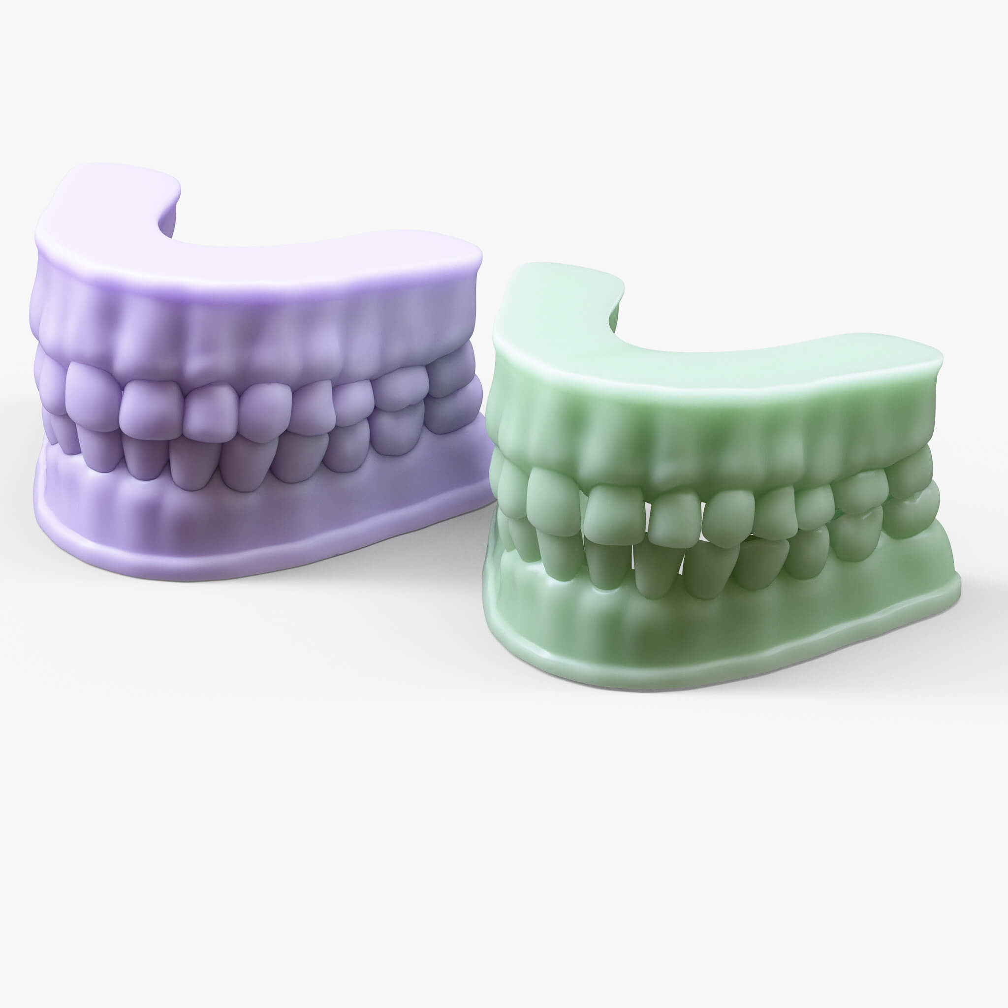 Dentures Mold 3D Model by zames1992d