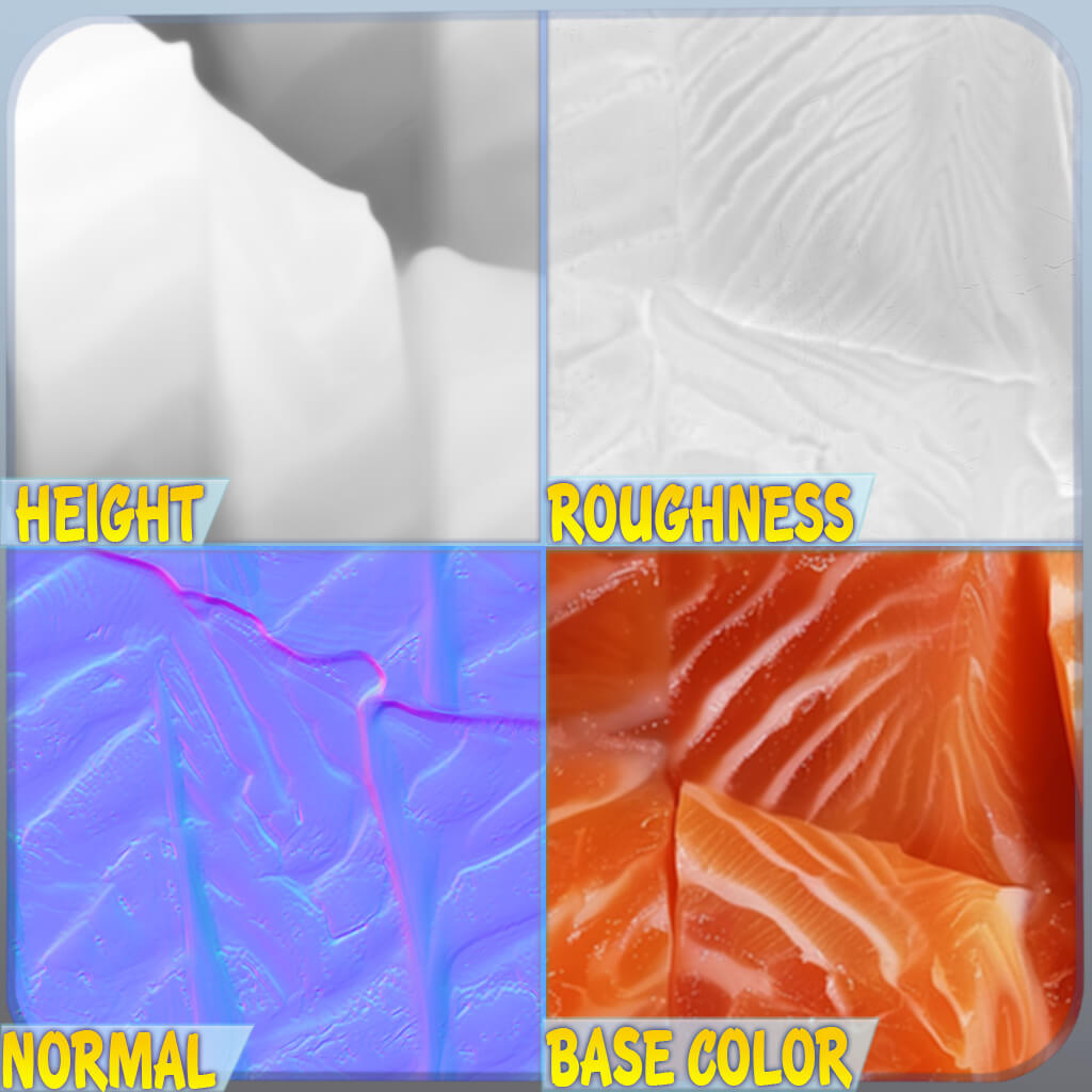 Food Textures Model Food Seamless Texture by zames1992d